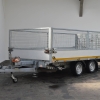 Productfoto Eduard Multi transporter met loofrekken en oprijklep 410x201cm 3000kg